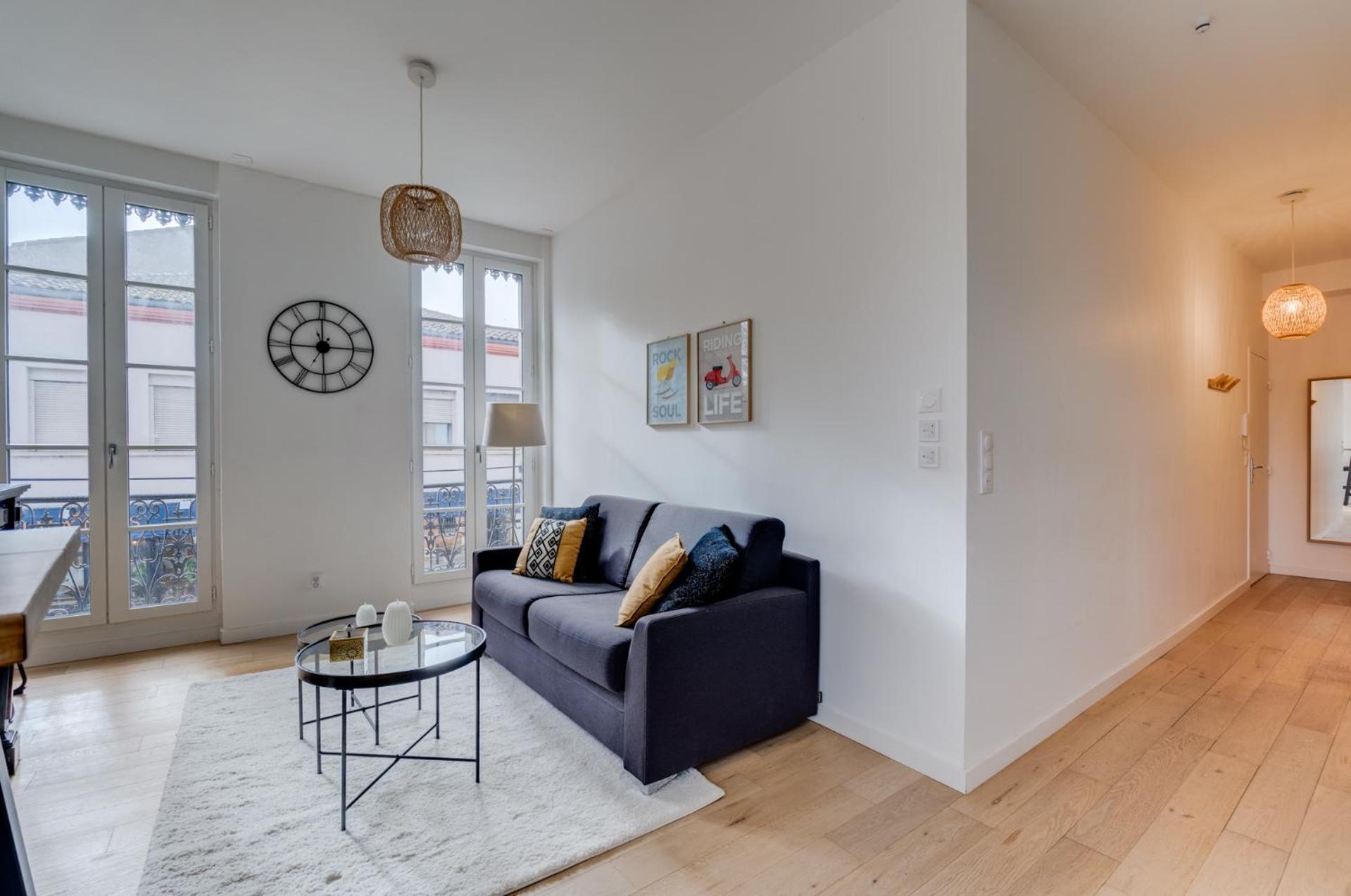 Studio Chic Et Lumineux, Garage, Wifi, Clim Toulouse Exterior foto